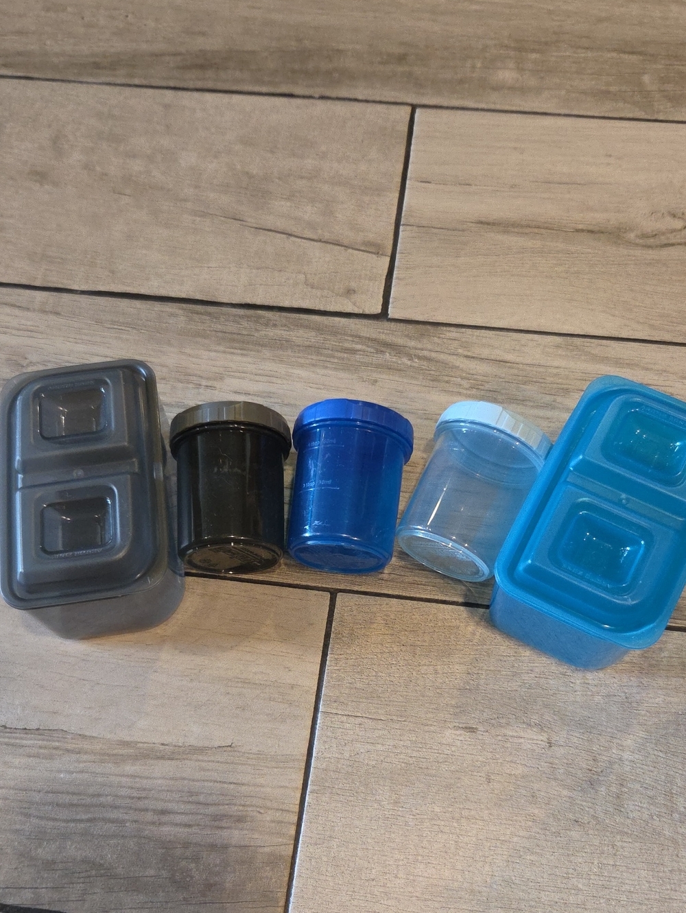 Plastic Storage Jar & Container Set - Assorted